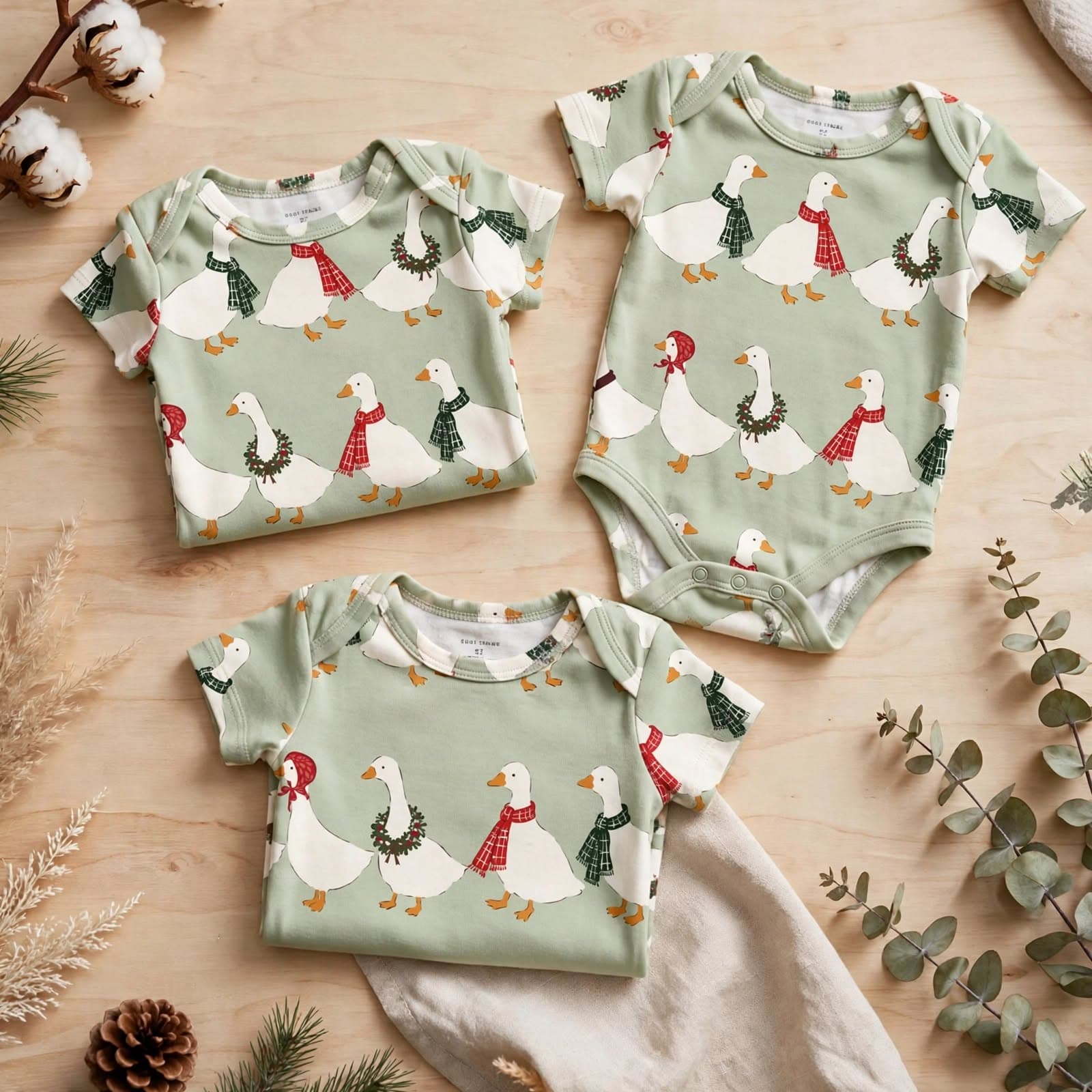 christmas goose pattern
